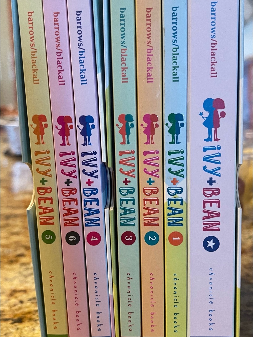 NEW Ivy + Bean Kids Book Set #1-6 plus secret treasure box Collection